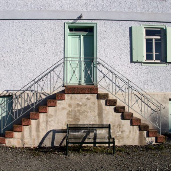 Detailaufnahe Treppe Haus aus Anspach