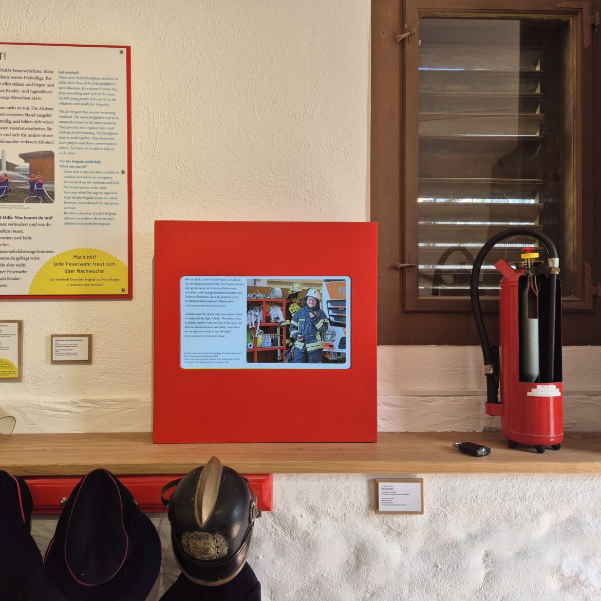 Blick in die Ausstellung 