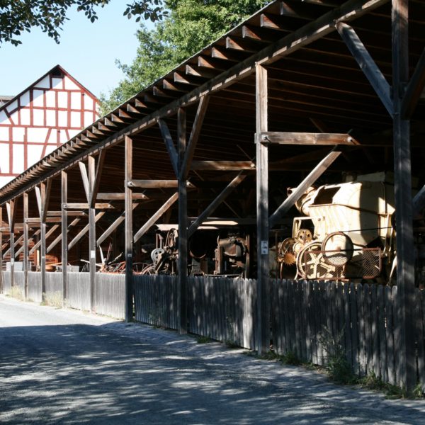 Remise in der Baugruppe Werkstätten