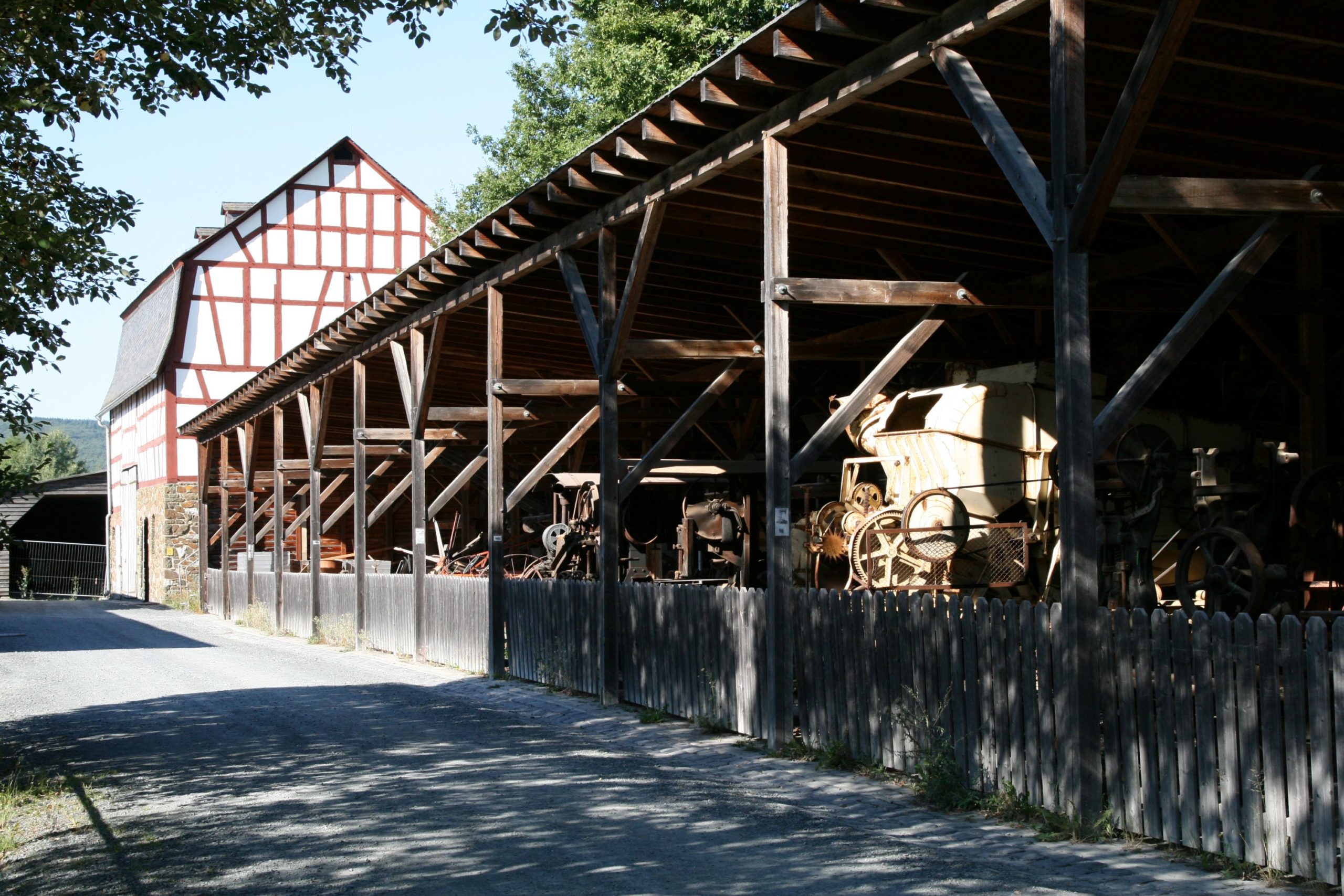 Remise in der Baugruppe Werkstätten