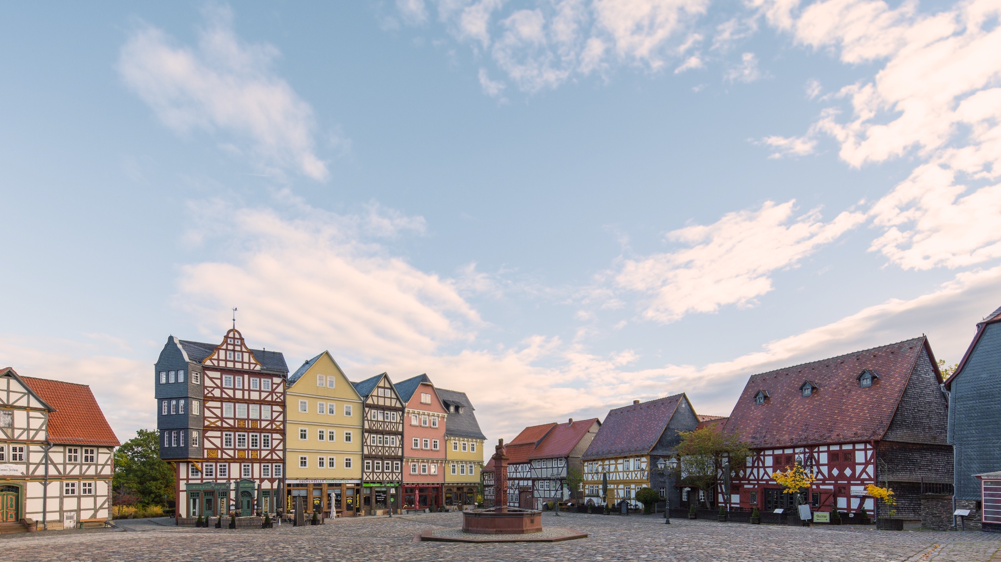 Blick auf den Marktplatz