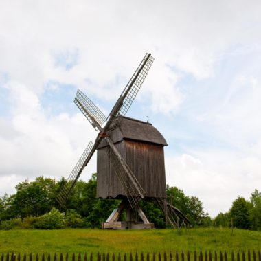 Bockwindmühle von der Papenhorst