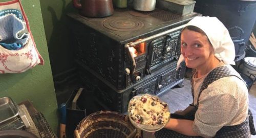 Kochen in der historischen Küche – Eigener Herd ist Goldes Wert