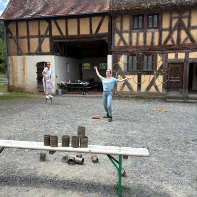 Sophie-1 dosen werfen