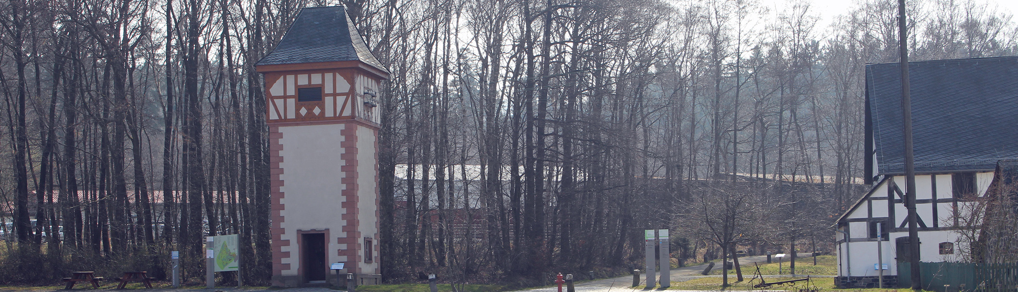 Transformatorenhaus in der Baugruppe Mittelhessen