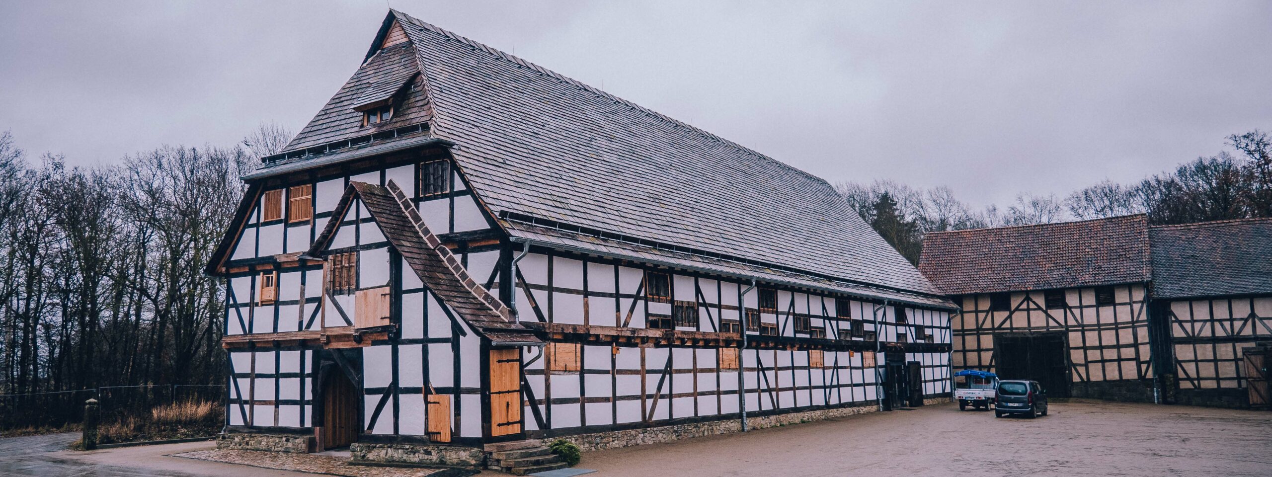 Großes Fachwerkgebäude: Fruchtspeicher aus Trendelburg