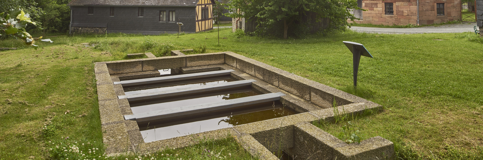 Waschplatz in der Baugruppe Mittelhessen